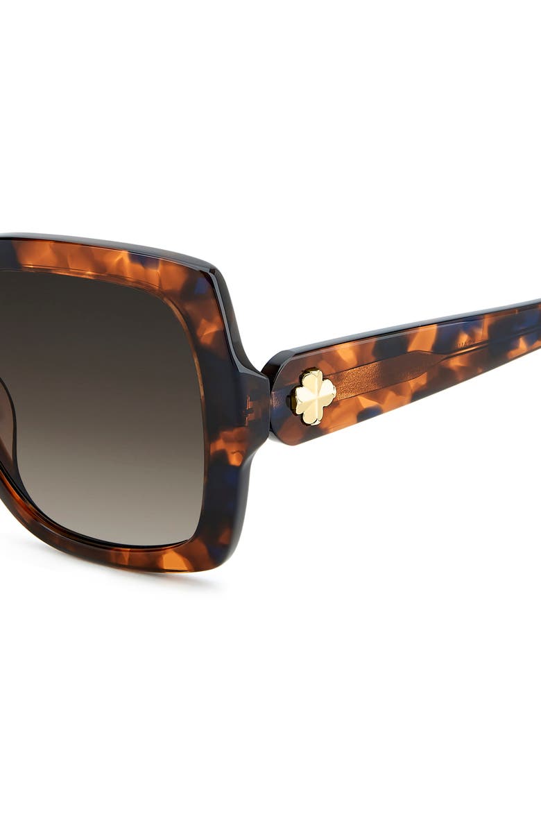 Kate Spade New York amaya 55mm gradient square sunglasses, Alternate, color,