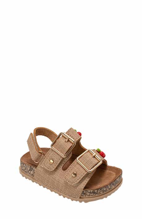bebe Cherry Footbed Sandal