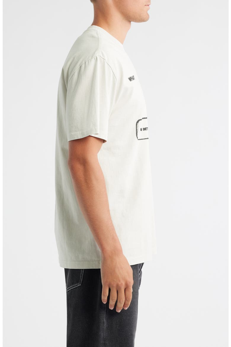 What Is Coming Graphic T-Shirt, Alternate, color, CREAM