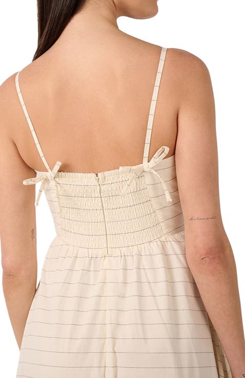 Ruffle Flare Midi Dress