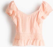 H&M Lace-trimmed Blouse