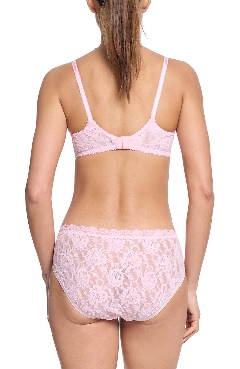 Hanky Panky High Cut Briefs, Alternate, color, Bliss Pink