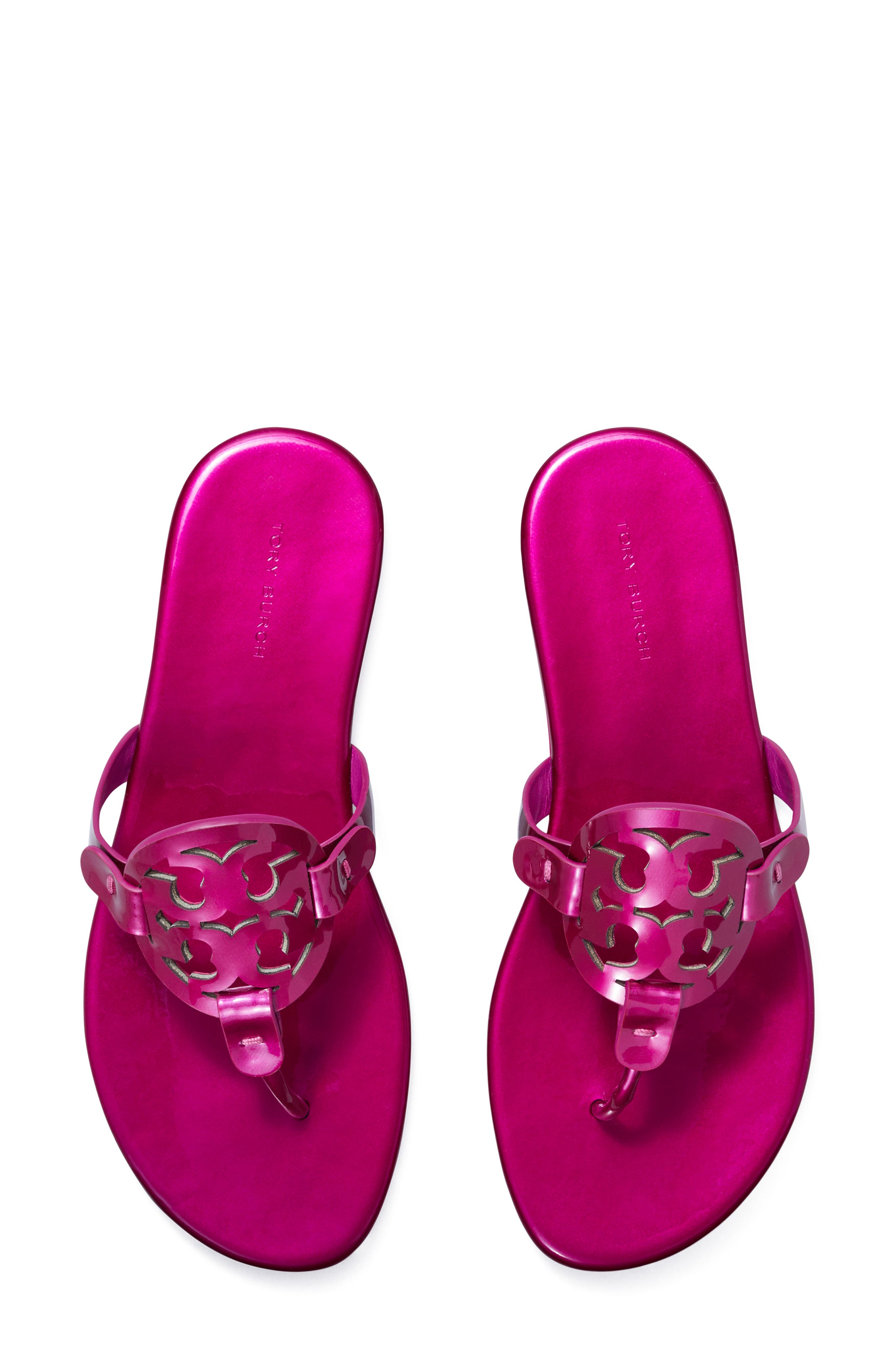 Miller Soft Thong Sandal, Alternate, color, HOT PINK