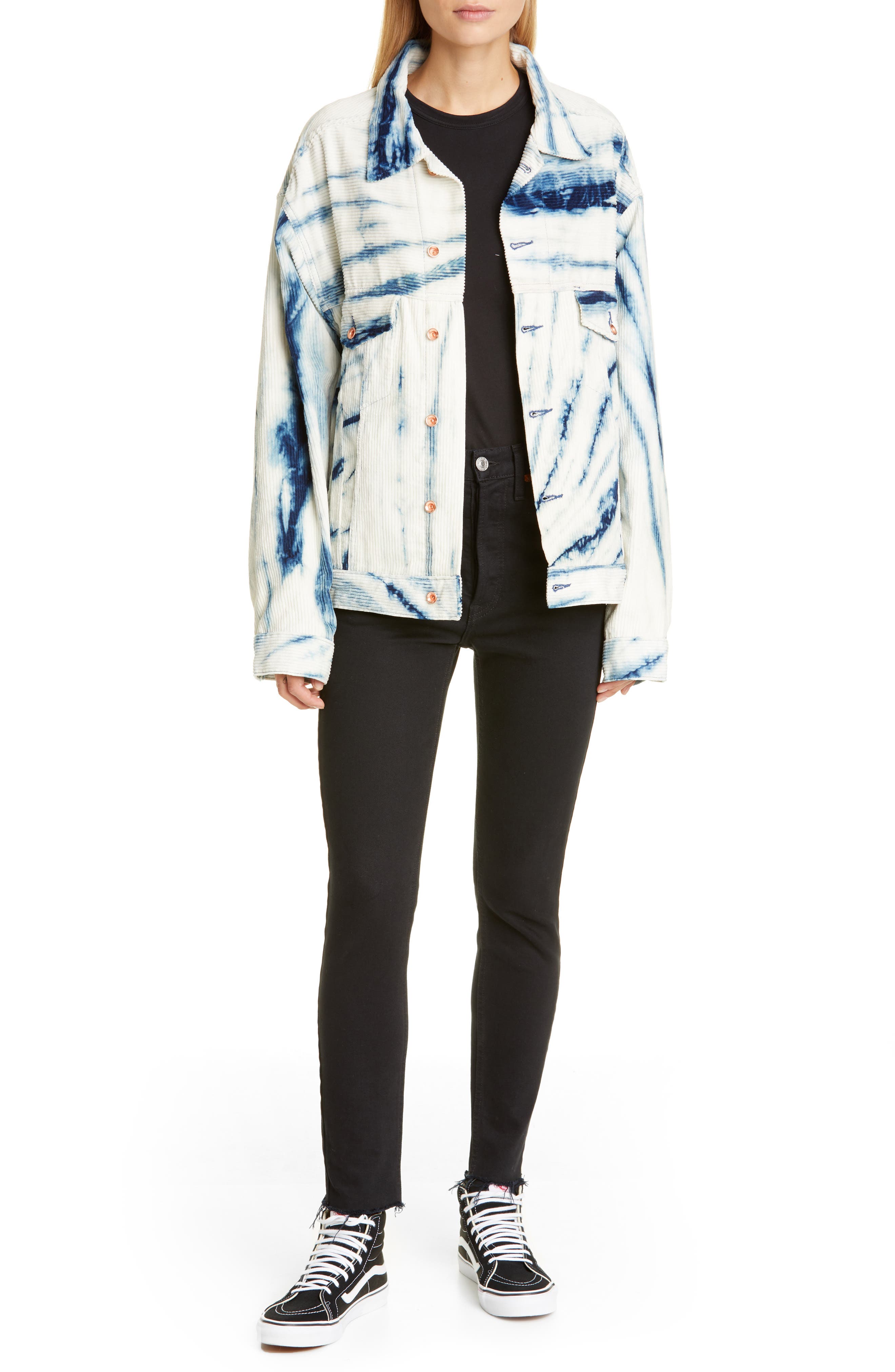 Vans Sk8-Hi Slim High Top Sneaker, Alternate, color, 