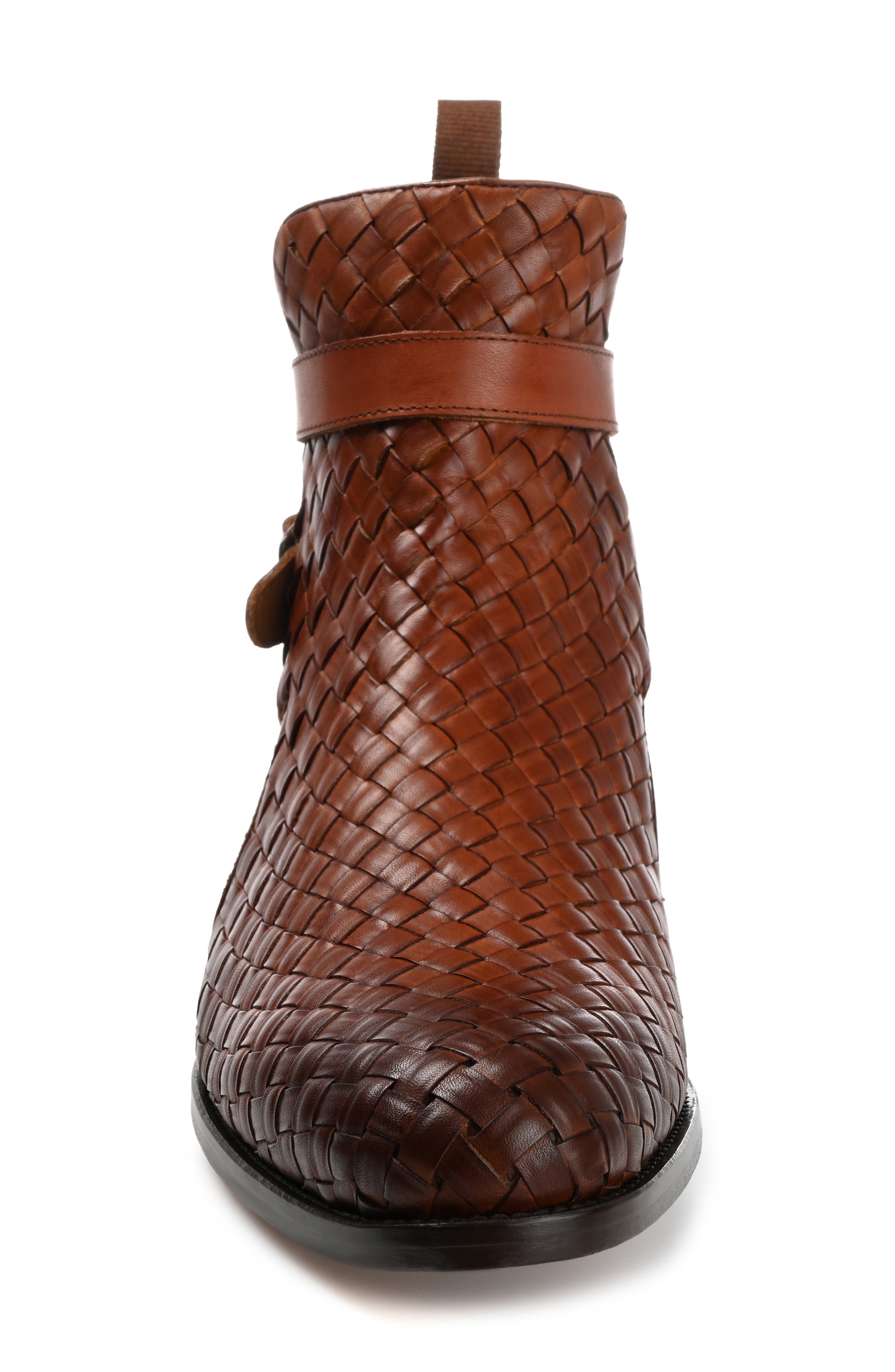The Dylan Boot, Alternate, color, BROWN WOVEN