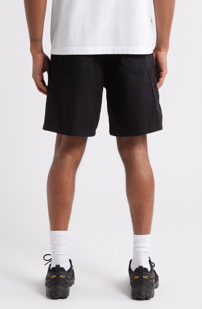 Carhartt Work In Progress Drewe Shorts, Alternate, color, Black Rinsed