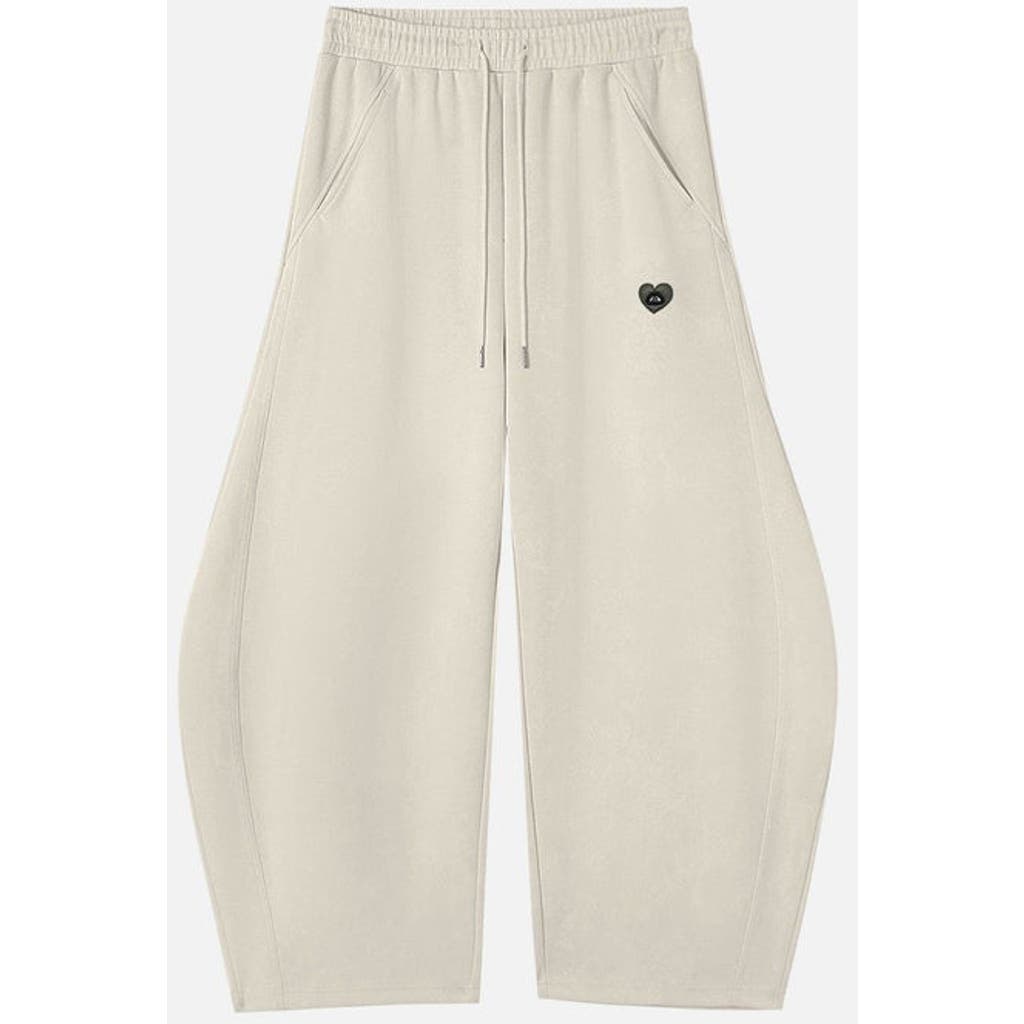 AELFRIC EDEN Super Baggy Barrel Sweatpants in Khaki at Nordstrom, Size Medium