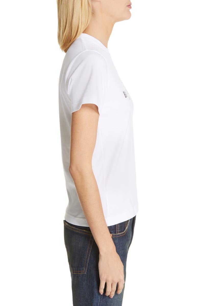 Balenciaga Double-B Logo Tee, Alternate, color, 