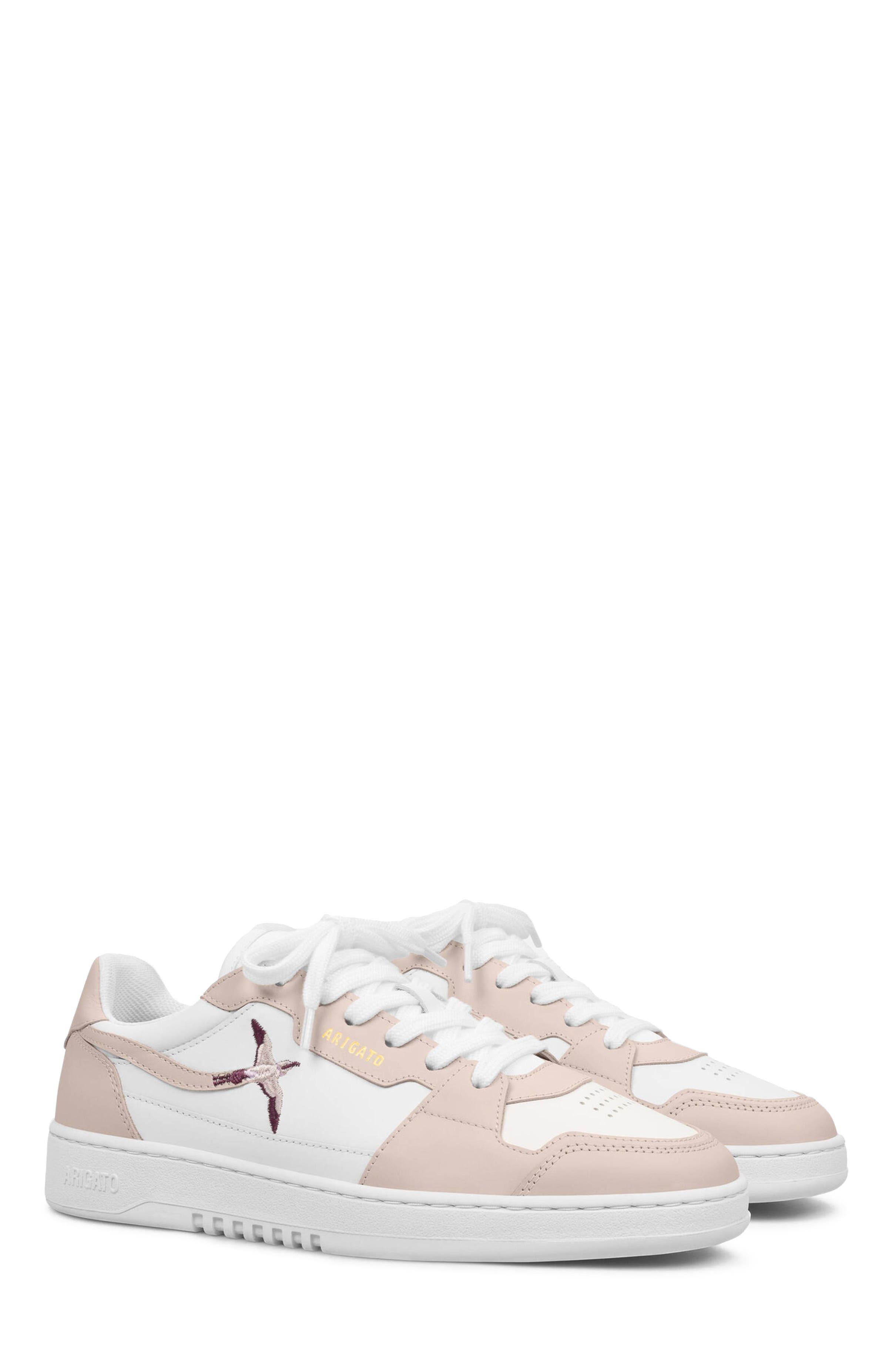 Axel Arigato Dice Lo Bee Bird Sneaker - Women's, Alternate, color, White/Light Pink