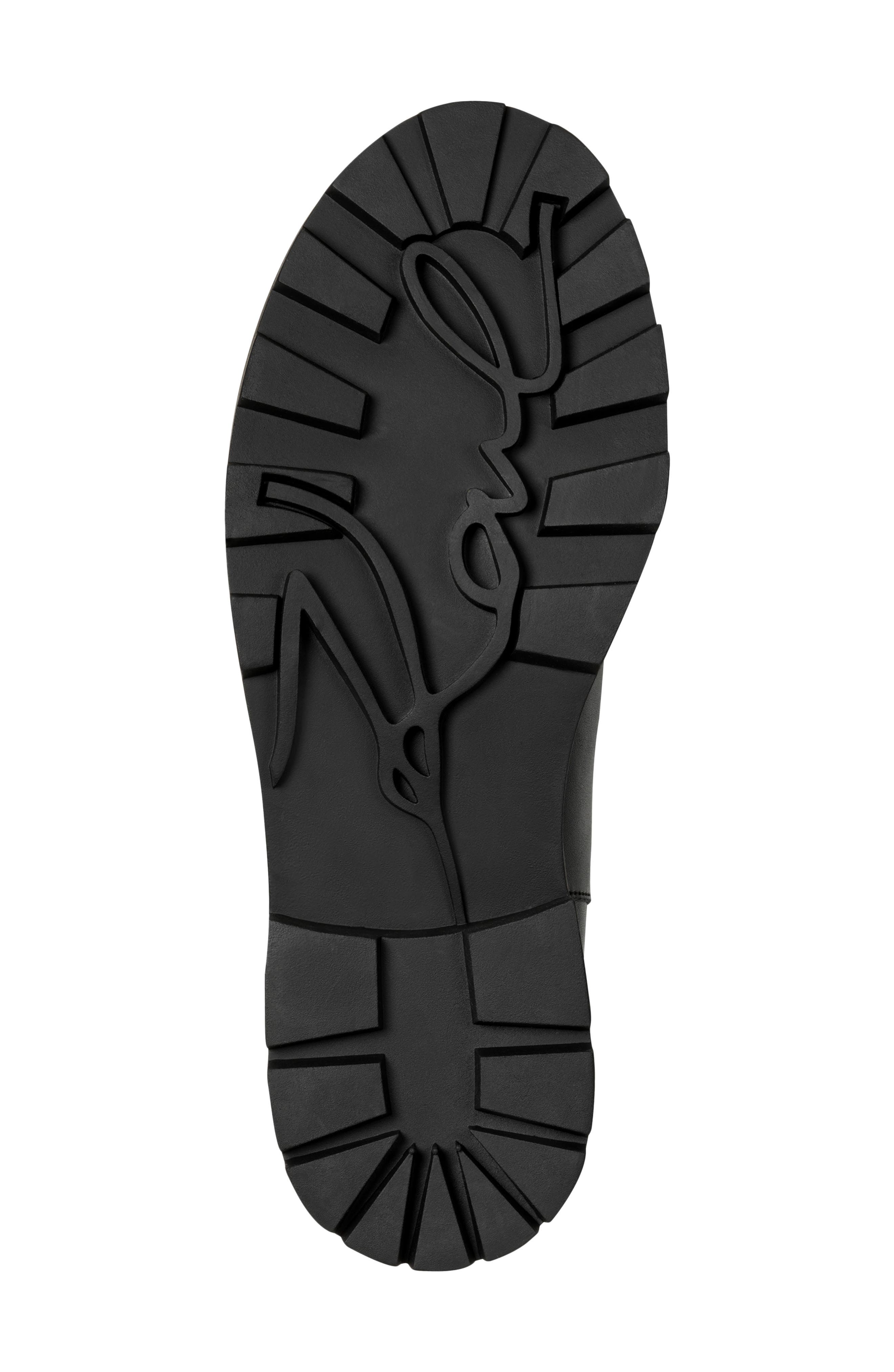 Medina Lug Sole Bootie, Alternate, color, BLACK/ BLACK