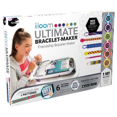 Spicebox, Iloom Bracelet Maker, Friendship Bracelet Making Kit