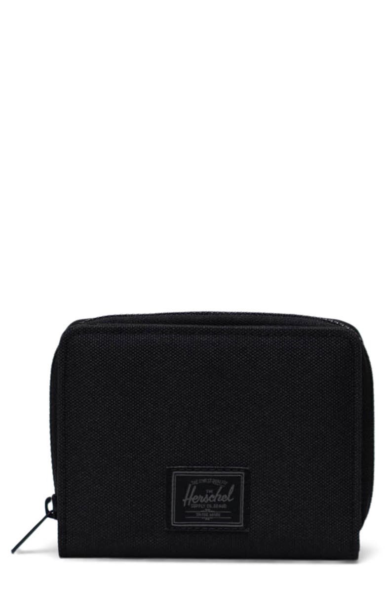 Herschel Supply Co. Georgia RFID Recycled Polyester Zip Wallet, Main, color, 