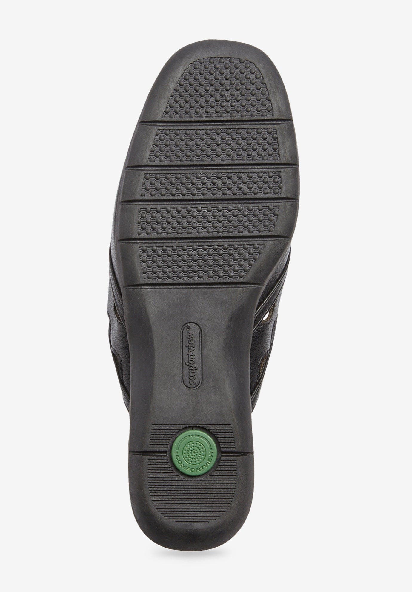 Comfortview The McKenna Slip On Mule, Alternate, color, Black