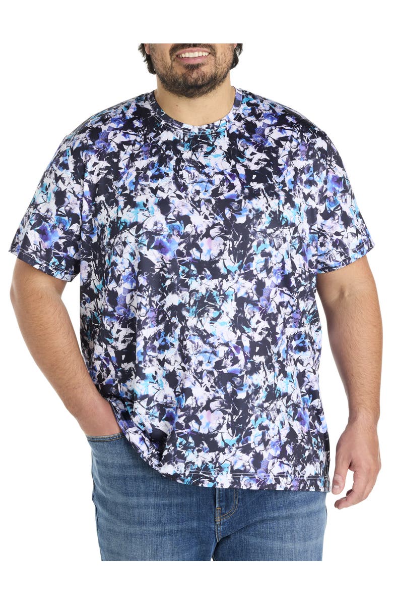 Robert Graham DXL Big & Tall Layne Graphic Tee, Main, color, Watercolor