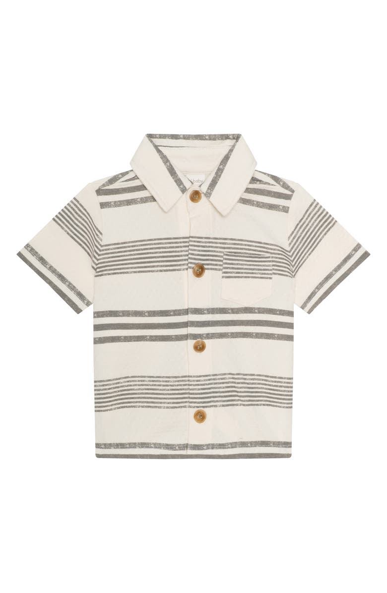 PL Baby by Petit Lem 4-Piece Outfit Set, Alternate, color, Off White Stripe