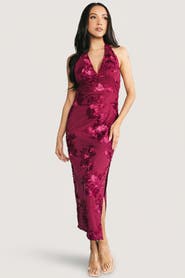 Baltic Børn Lacey Halter Midi Dress