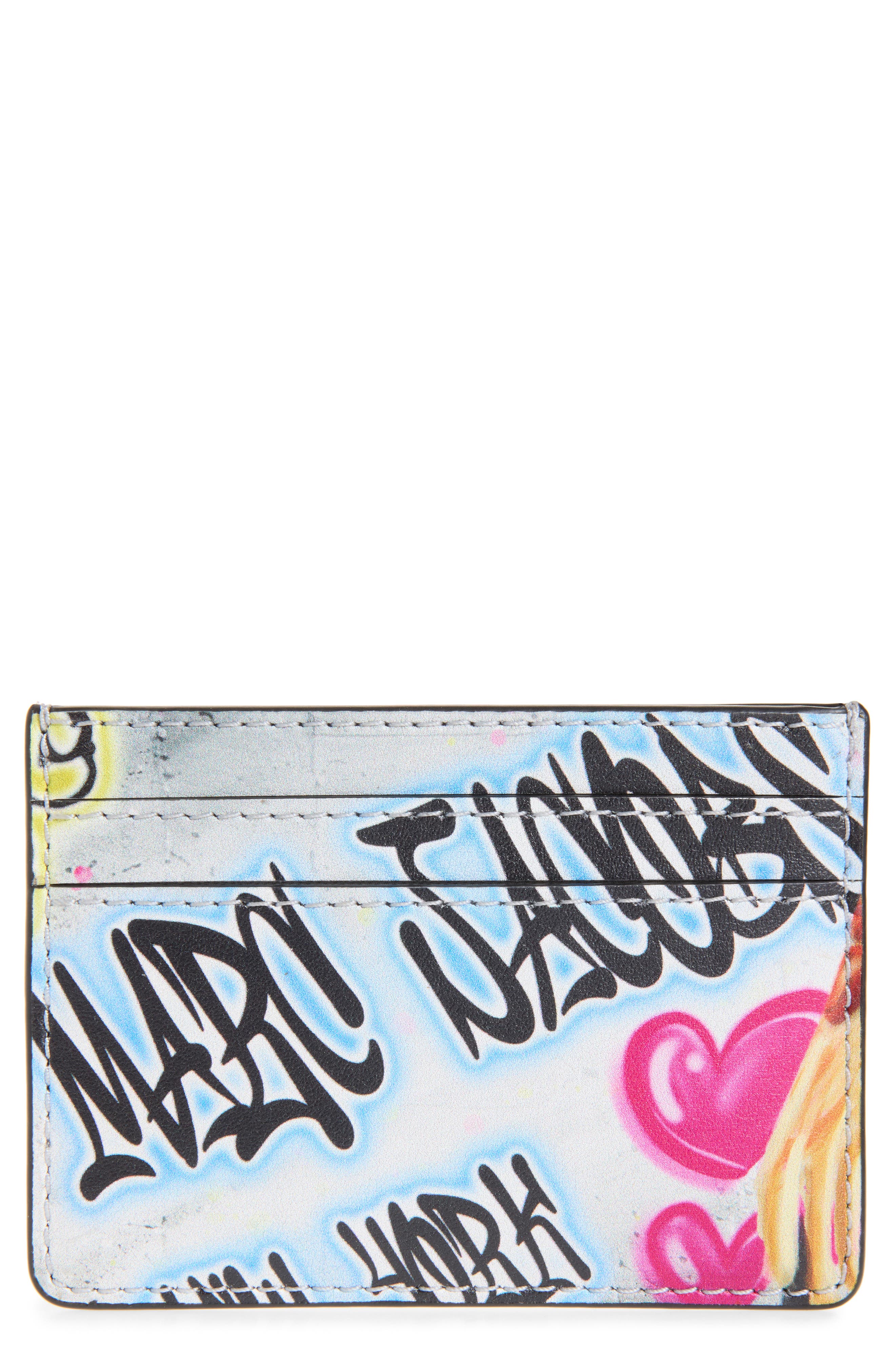Graffiti Hot Dog Card Case