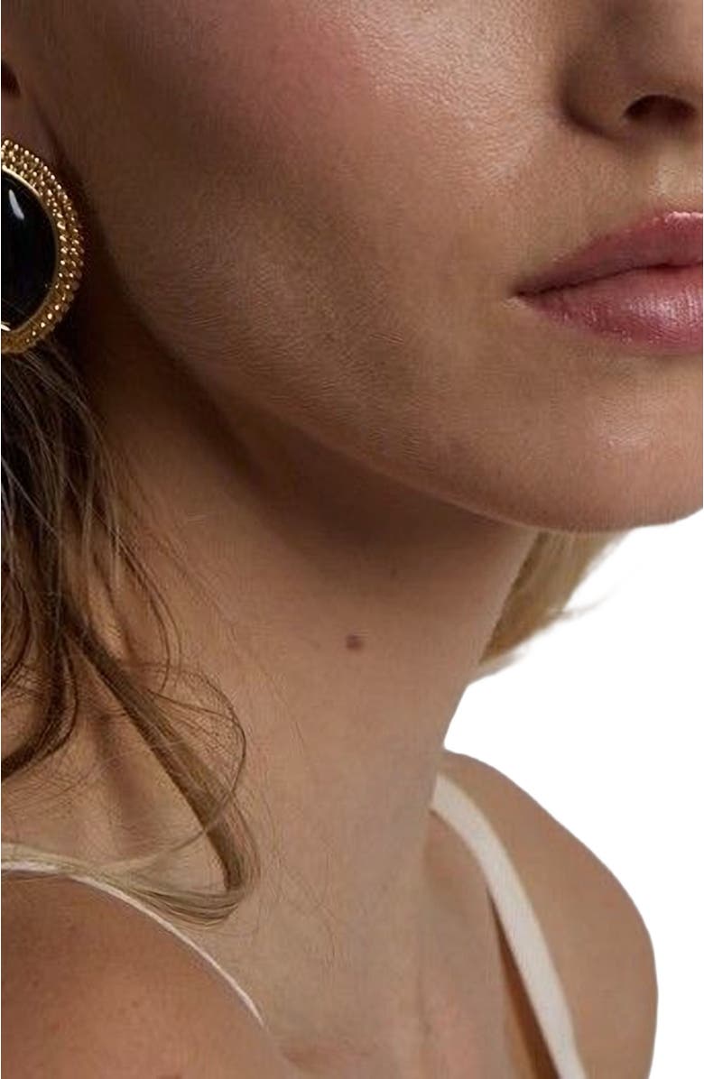 HEAVEN MAYHEM Noir Earrings, Alternate, color, 