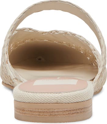 Kaline Raffia Pointed Toe Mule