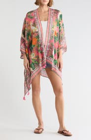 Nine West Cockatoo Tropical Topper