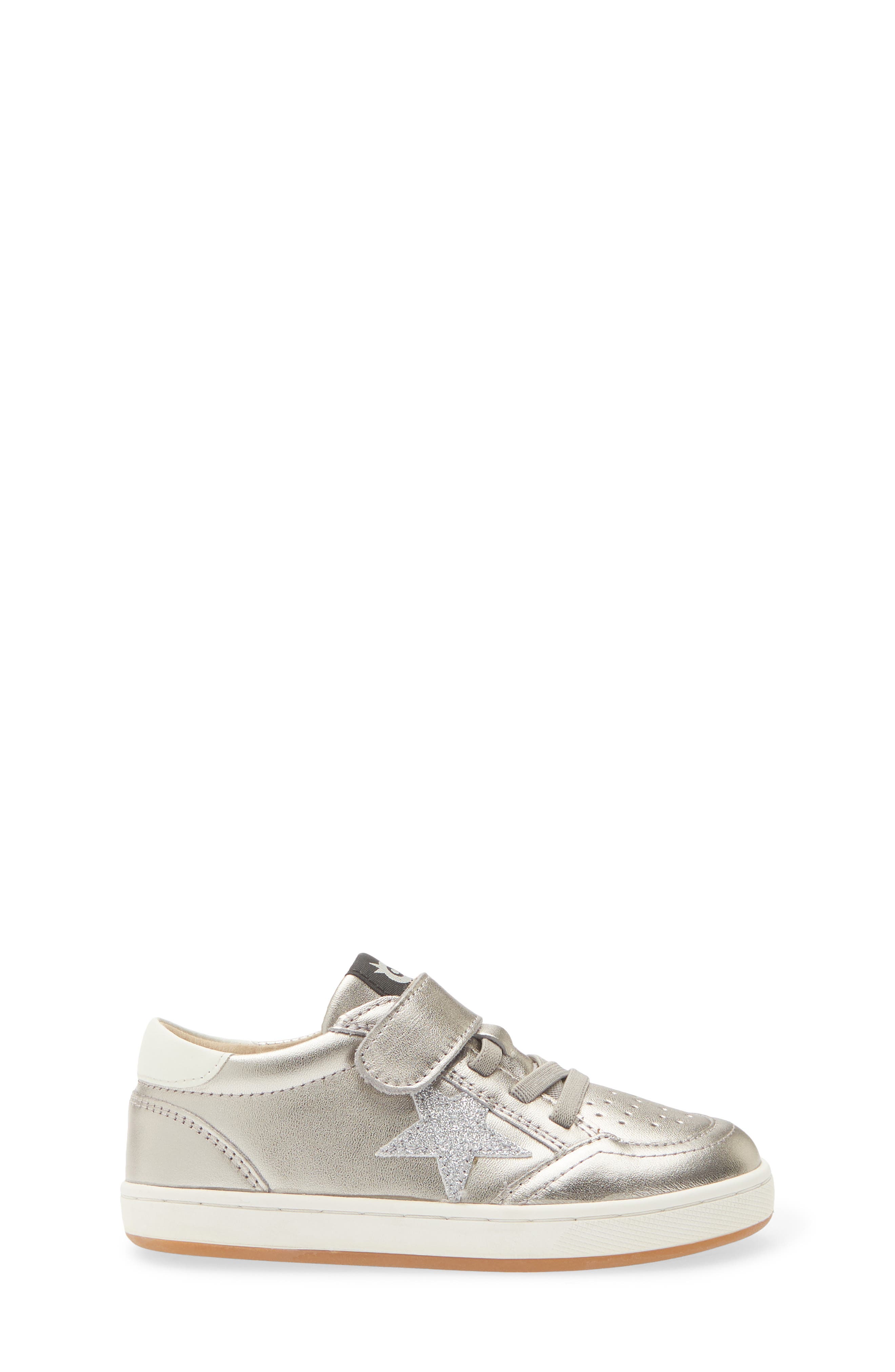 Kids' Platinum Runner Sneaker, Alternate, color, MILLET GOLD / WHITE