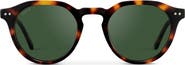 WMP Eyewear Ralph - 48mm Geometric Round Polarized Sunglasses