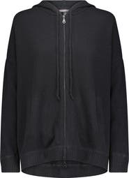 MINNIE ROSE Cashmere Zip Hoodie Jacket