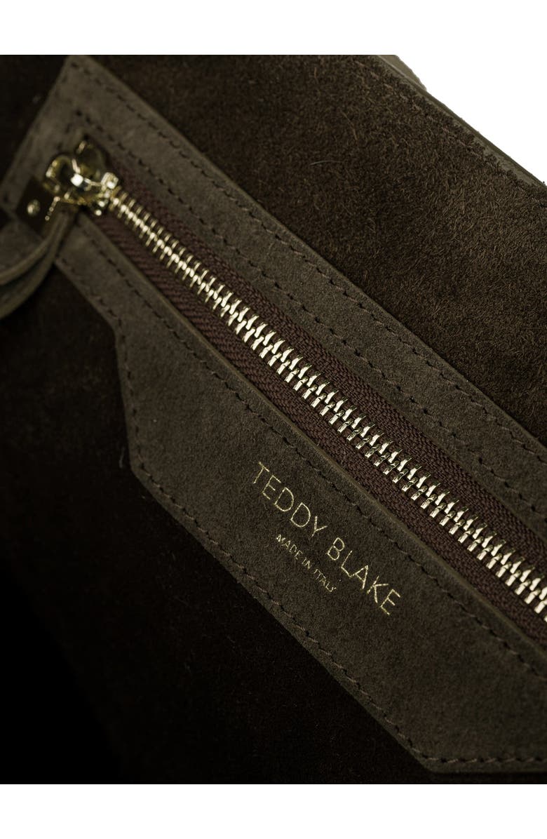 Teddy Blake Nina Suede 12" - Dark Red, Alternate, color, Dark Olive