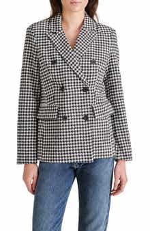 Steve Madden Houndstooth Peacoat