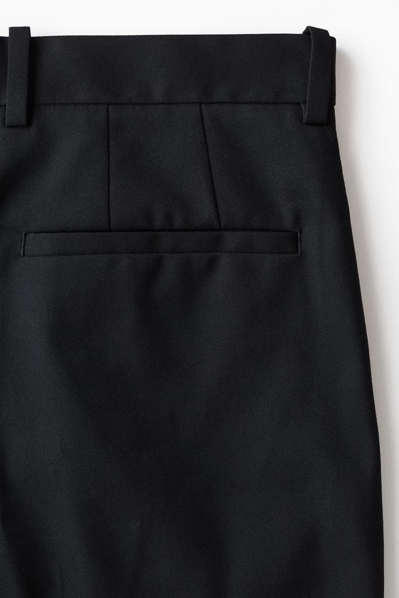 Loose Fit Bermuda Shorts, Alternate, color, Black
