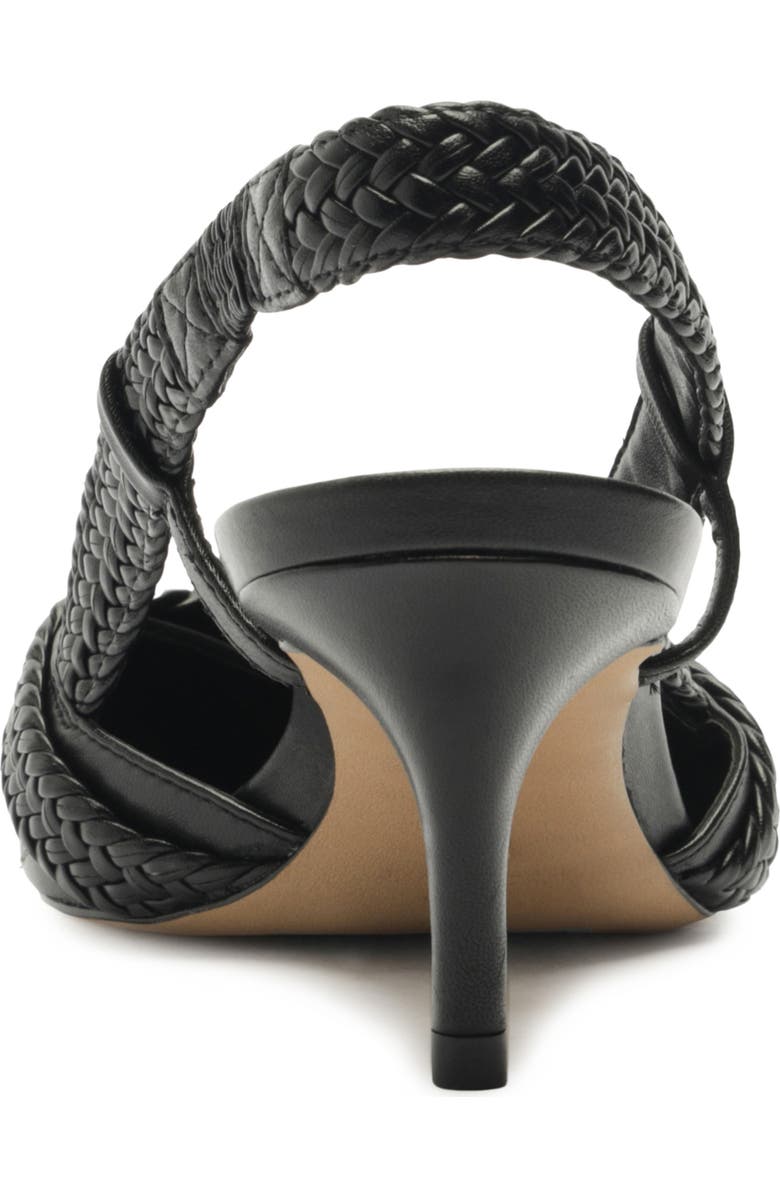 Arezzo Raven Slingback Pointed Toe Pump, Alternate, color, Black