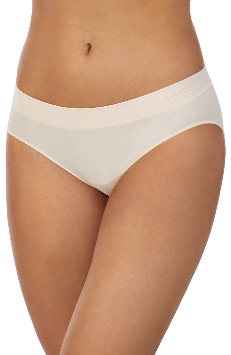 Le Mystère Seamless Comfort Bikini, Main, color, Softshell