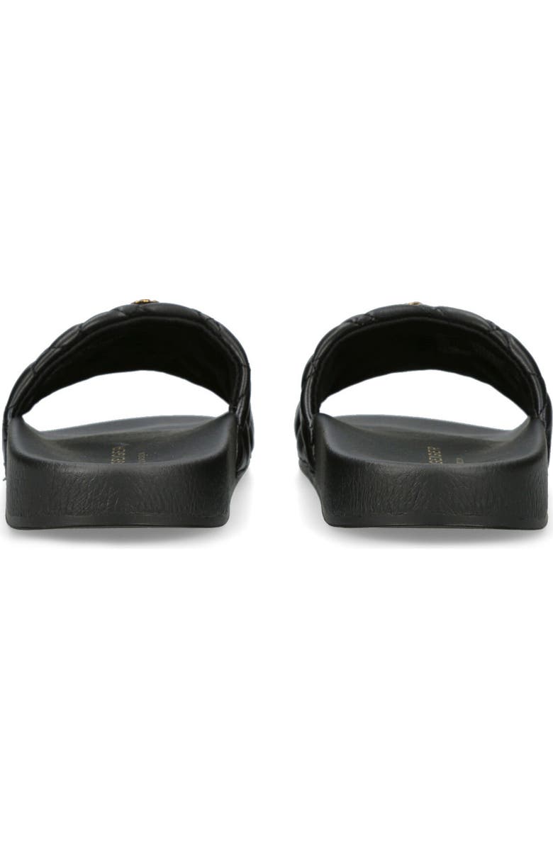 Kurt Geiger London Meena Eagle Slide Sandal, Alternate, color, Black