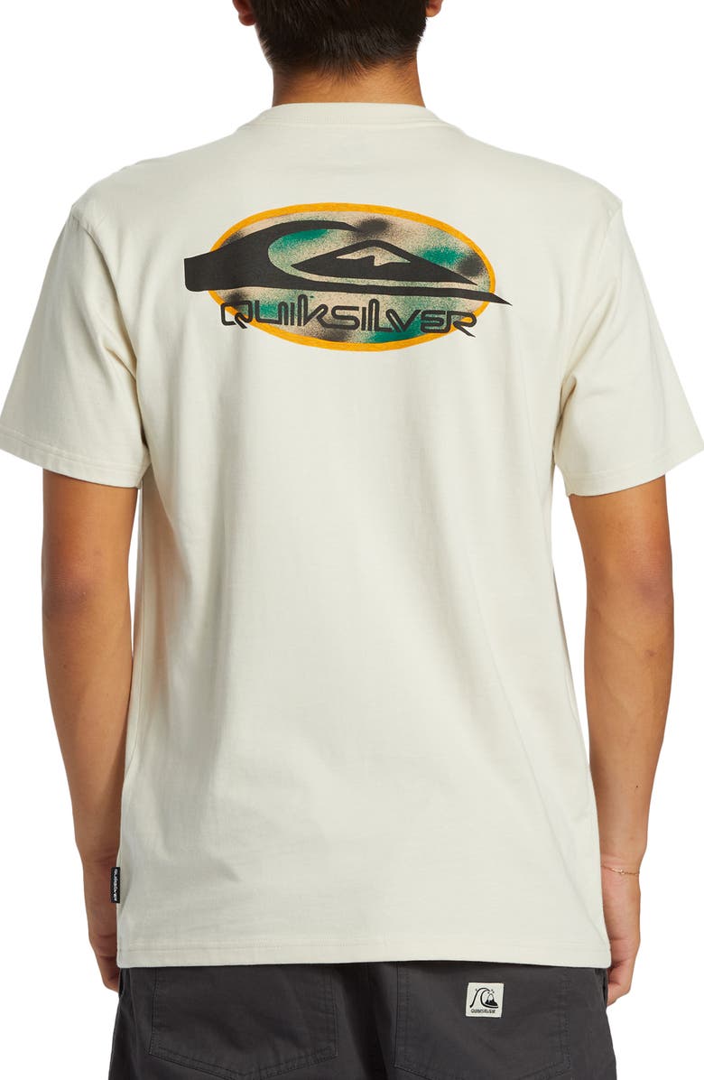 Quiksilver Retro Rocker Organic Cotton Graphic T-Shirt, Alternate, color, 