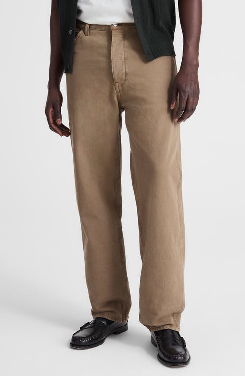 Madewell The 1991 Straight Leg Jeans In Brown
