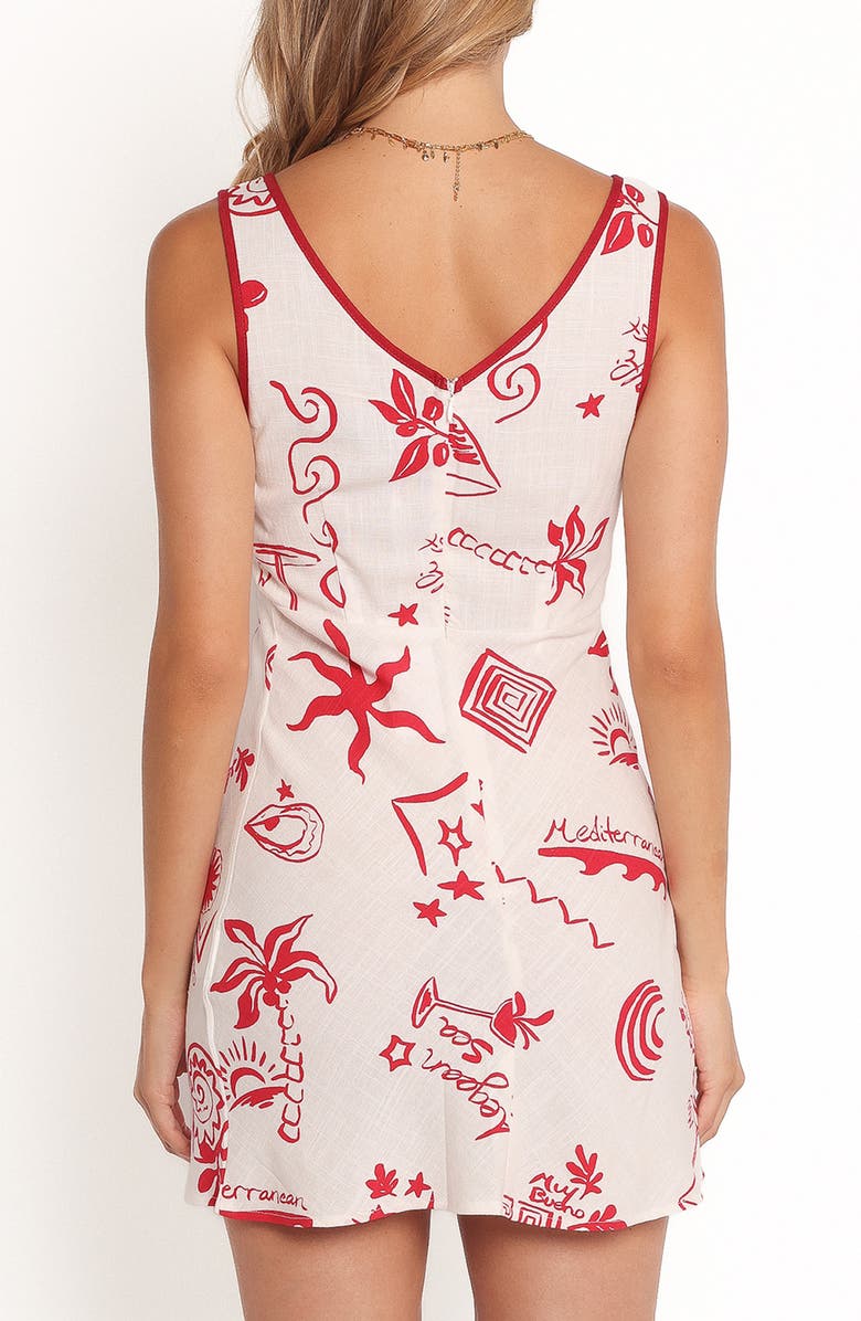 Petal & Pup Fleur Minidress, Alternate, color, Biaritz