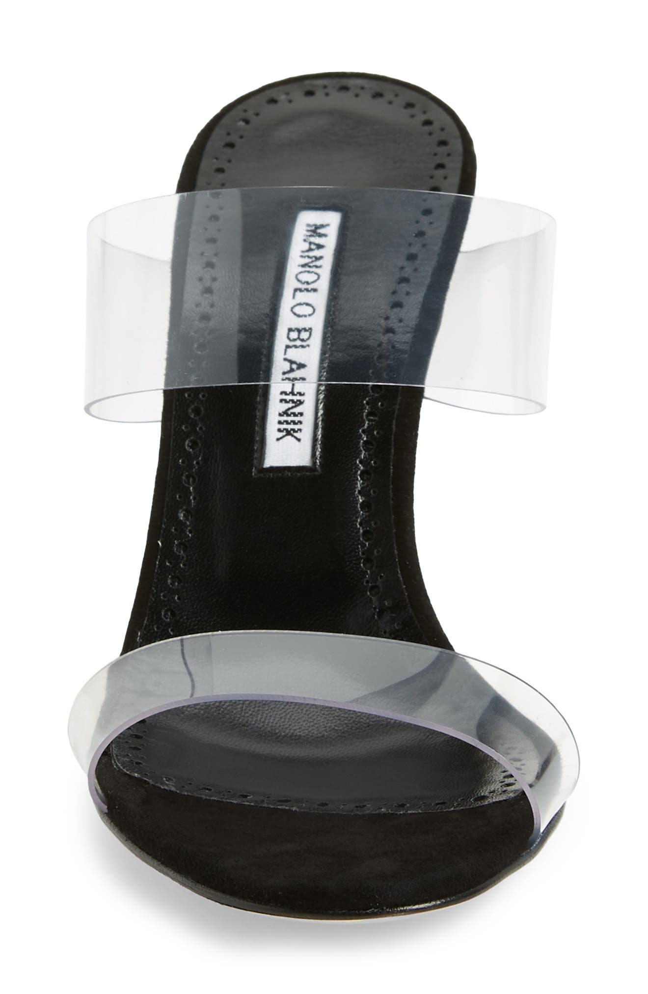 Manolo Blahnik Scolto Transparent Strap Sandal, Alternate, color, 