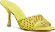 Stuart Weitzman Bareitall Shine Mesh Sandal