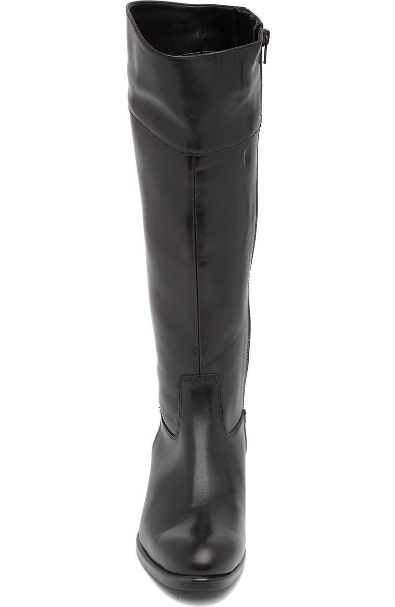 ITALIAN SHOEMAKERS Angelica Leather Knee-High Boot, Alternate, color,
