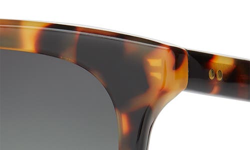 Toms Charmaine 54mm Square Sunglasses In Blonde Tortoise/deep Olive