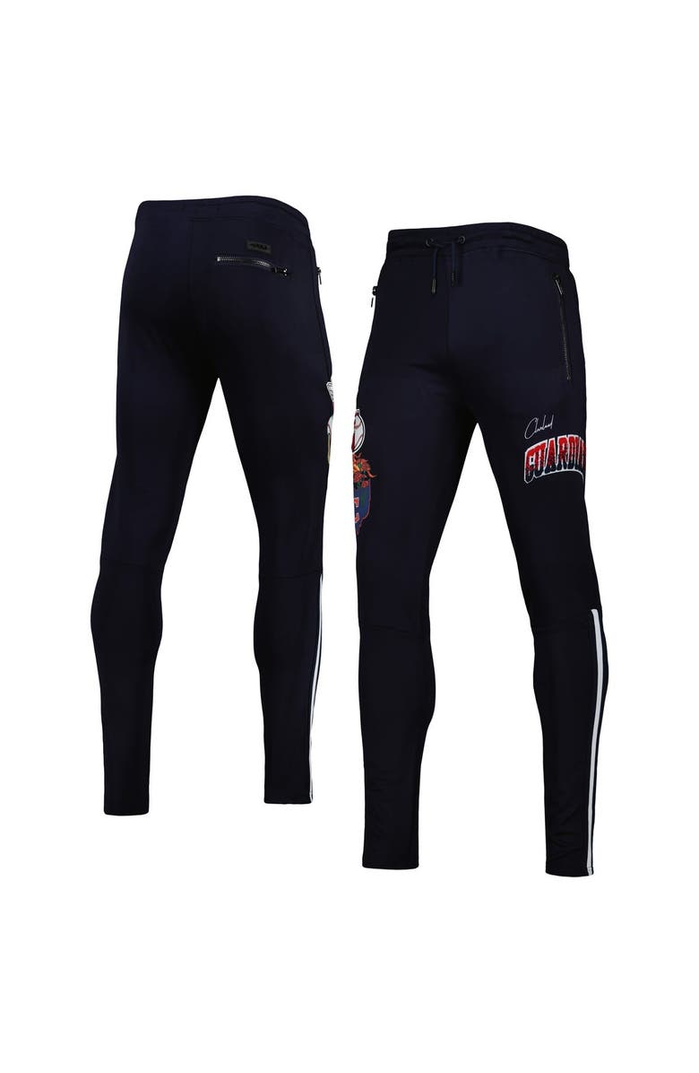 PRO STANDARD Men's Pro Standard Navy Cleveland Guardians Hometown Track Pants, Main, color, Navy
