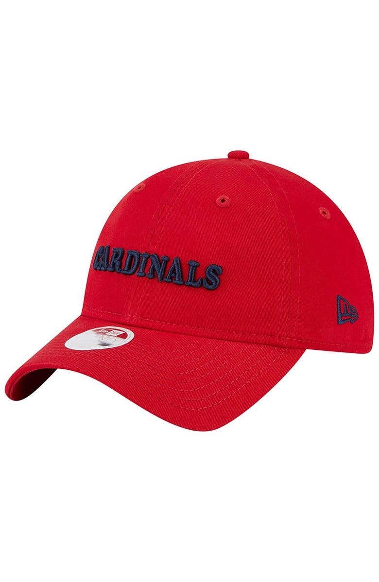 New Era Women's New Era Red St. Louis Cardinals Shoutout 9TWENTY Adjustable Hat, Main, color, Red