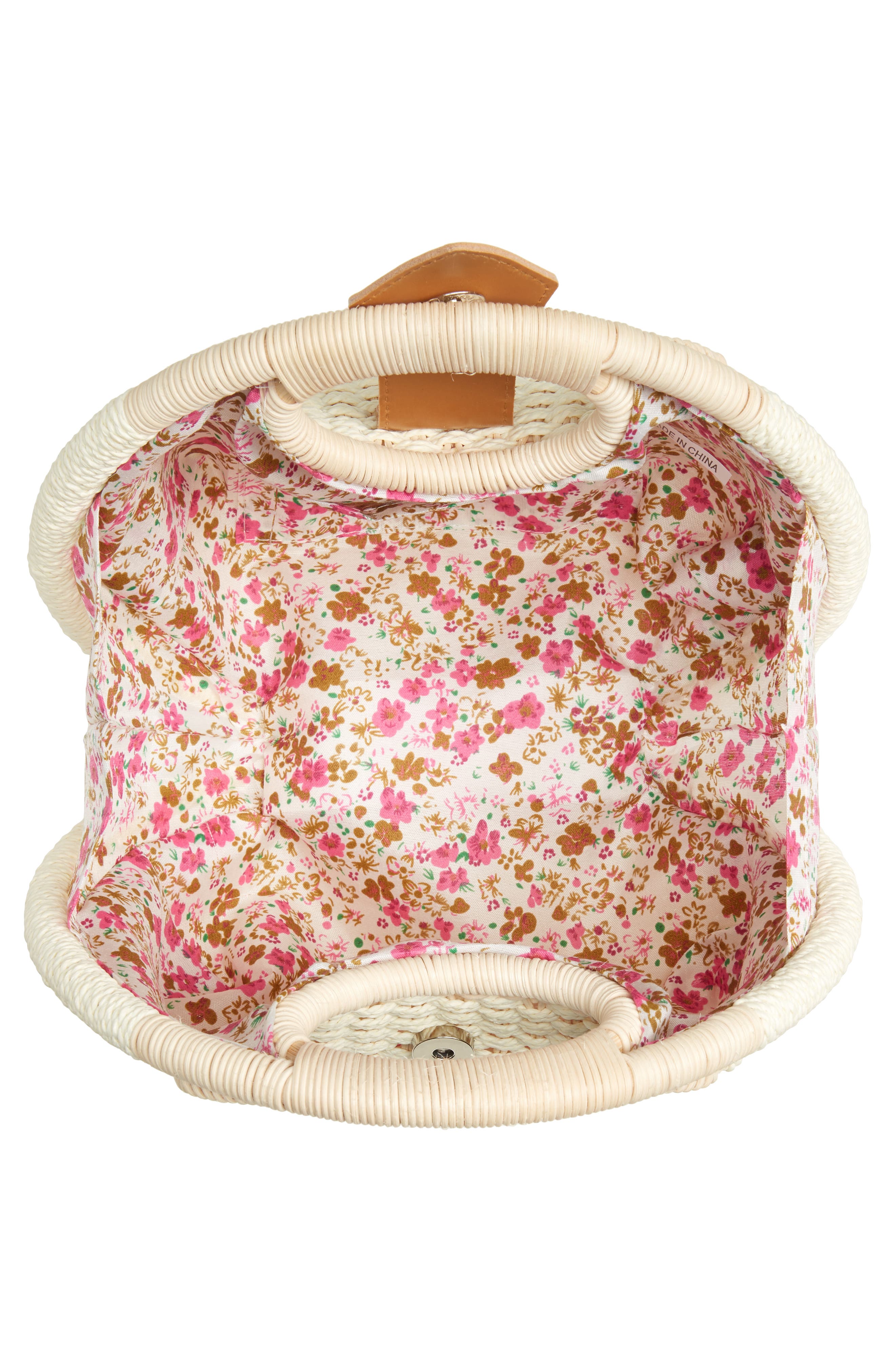 Mali + Lili Chloe Woven Canteen Handbag, Alternate, color, 