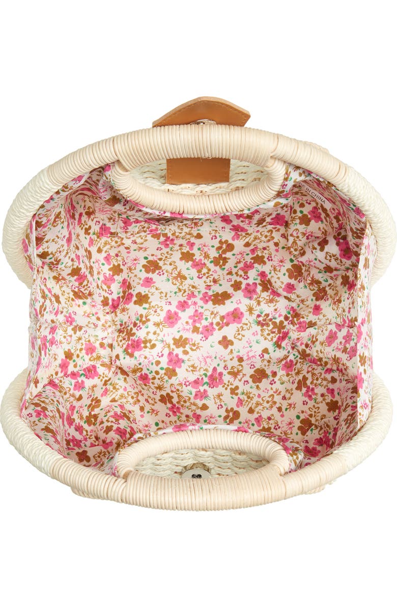 Mali + Lili Chloe Woven Canteen Handbag, Alternate, color,