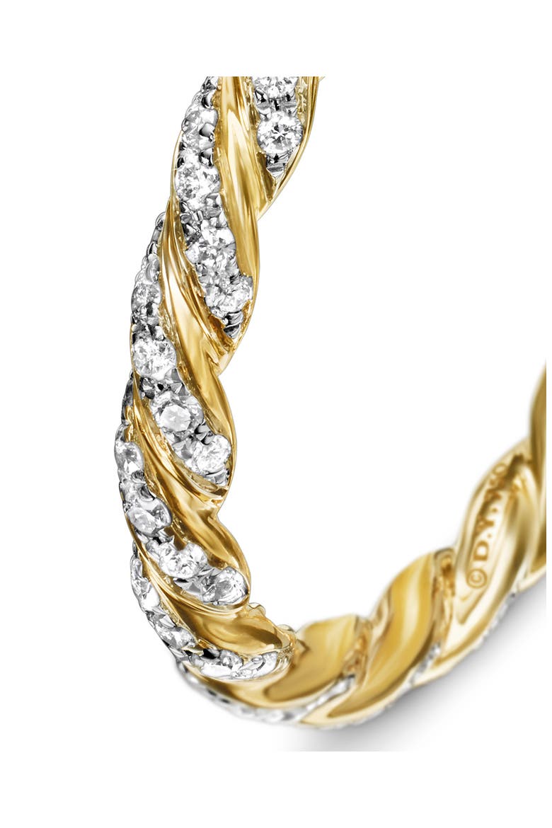 Pavé Petite Diamond Band Ring, Alternate, color, YELLOW GOLD/ DIAMOND
