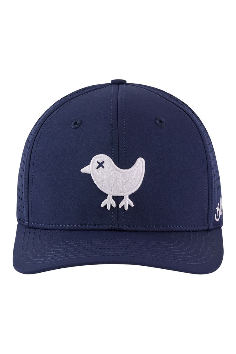 Logo Trucker Hat, Main, color, DARK NAVY
