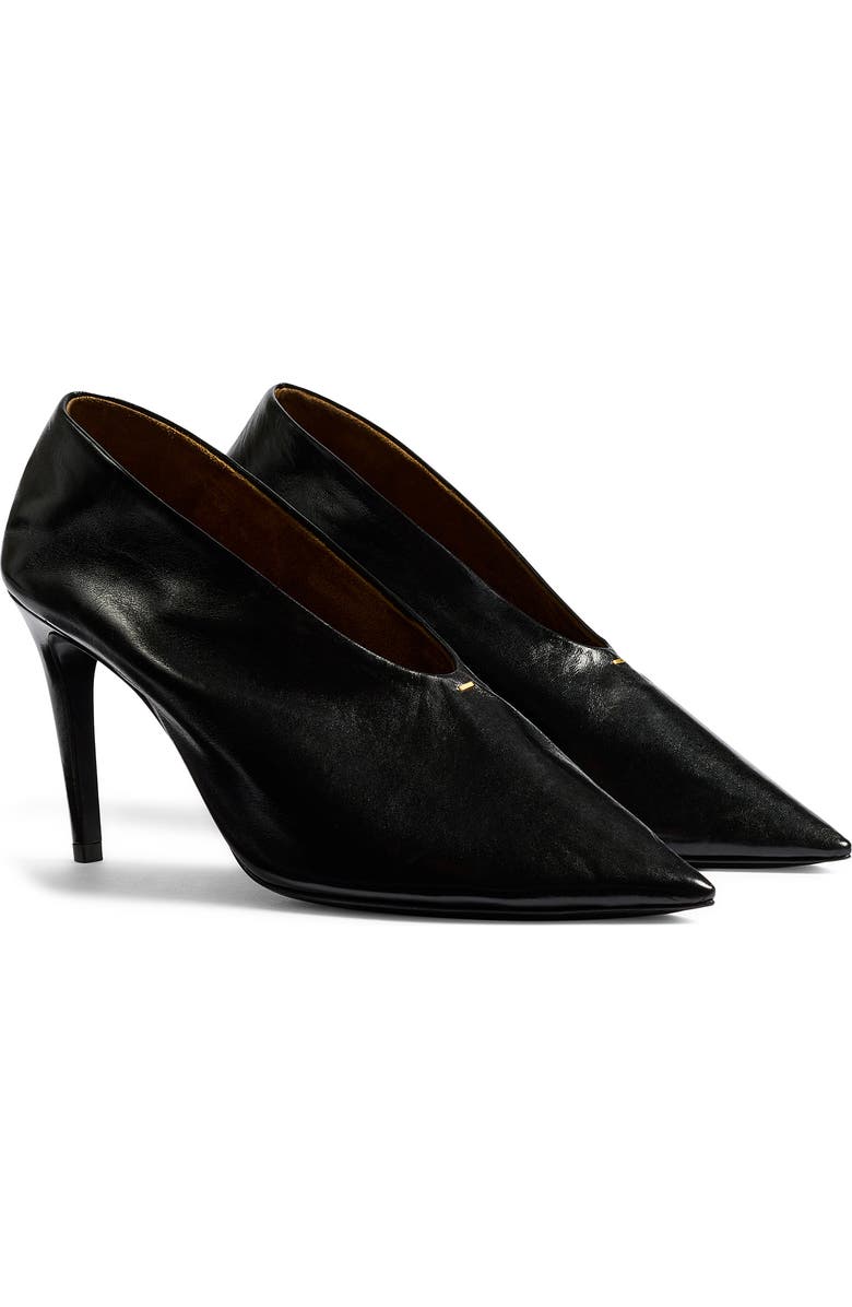 Khaite Miriam Pointed Toe Pump, Main, color, Black