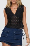 Princess Polly Gimmie Lace Tie Back Sleeveless Top