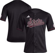 adidas Men's adidas Black Mississippi State Bulldogs Replica Baseball Jersey