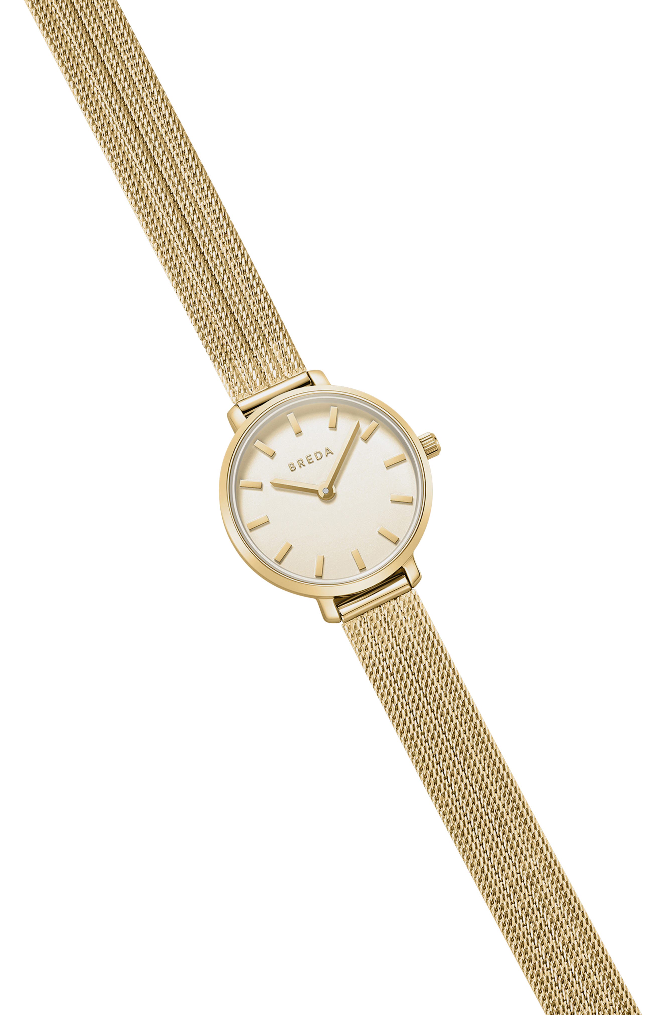 Женские часы BREDA Beverly Mesh Strap Watch, 25mm — фото 4